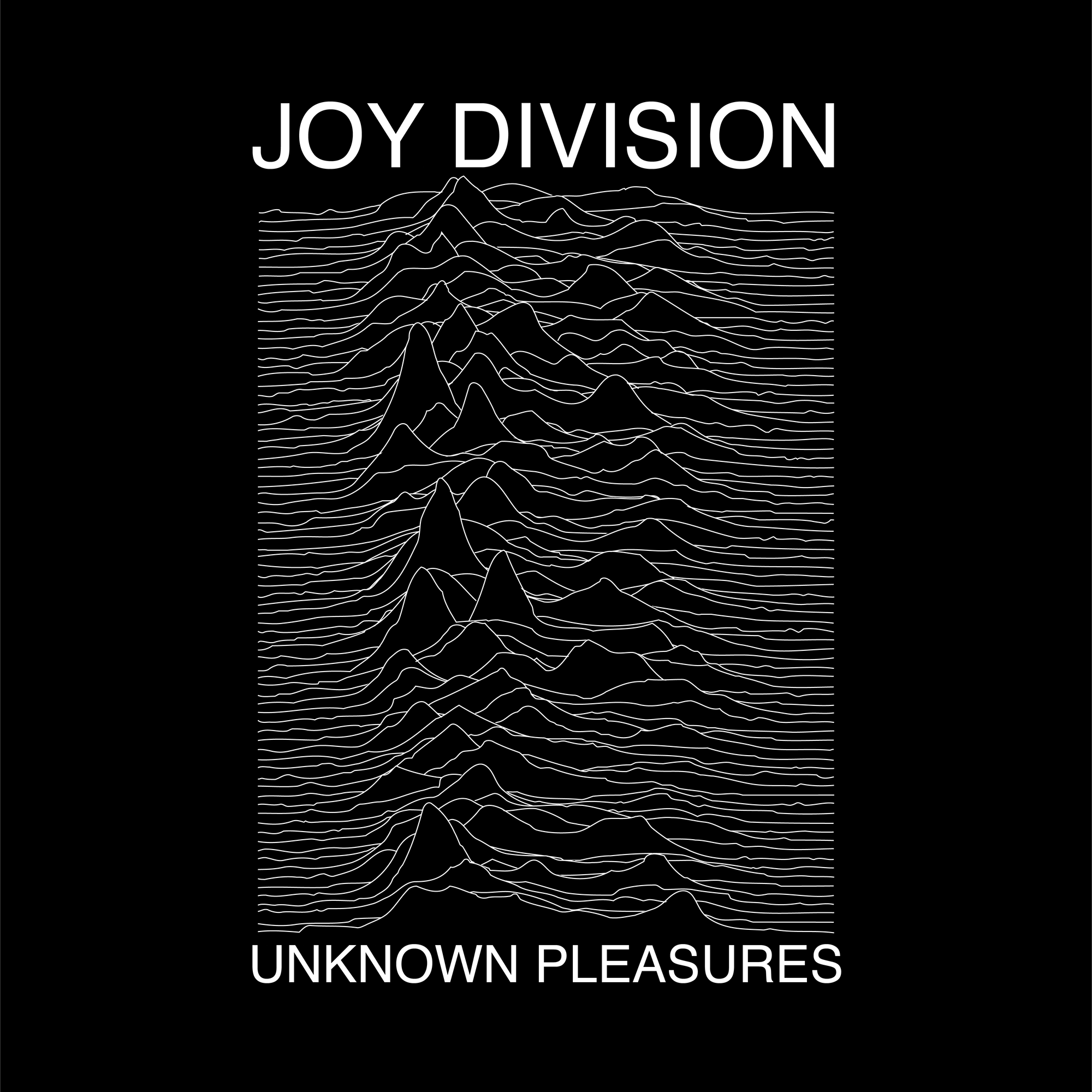 Reproducing Joy Division's "Unknown Pleasures" Album Cover in Adobe Illustrator