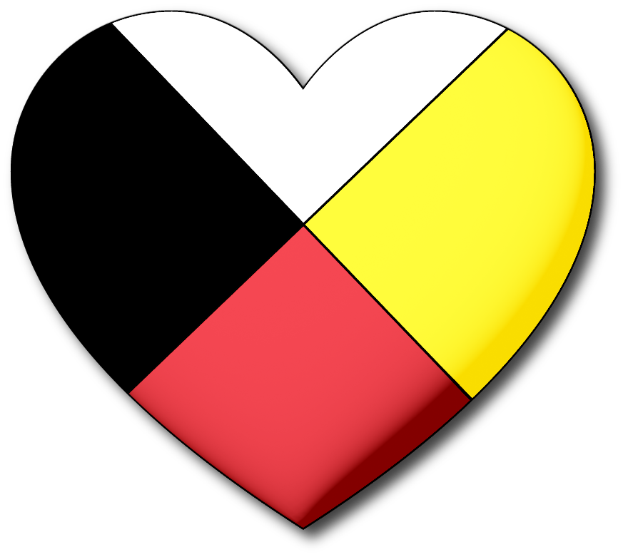 Medicine Wheel Heart Emoji